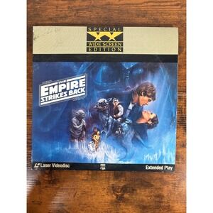 Star Wars The Empire Strikes Back LaserDisc Special Wide Screen Edition 1425-85‎